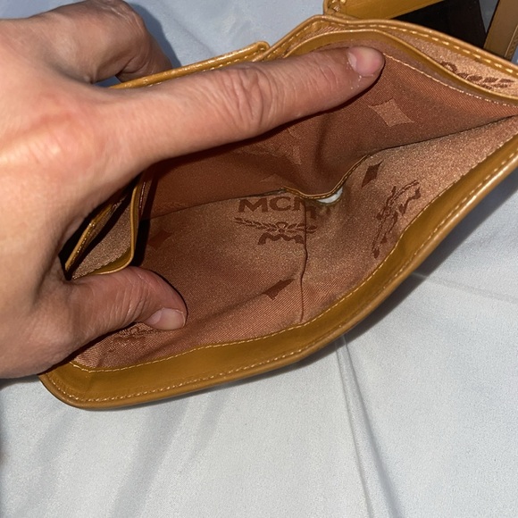 MCM Visetos Short Trifold Wallet - Picture 6 of 14